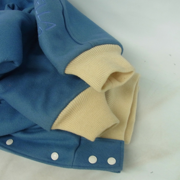 実際に弊社で買取させて頂いたA BATHING APE×FUTURA/アベイシングエイプ×フューチュラ 2000年モデル ウールスタジャン/XLの画像 6枚目