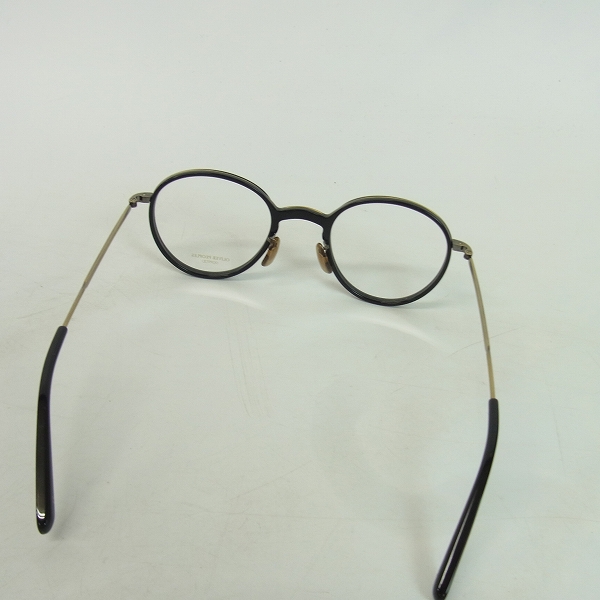 実際に弊社で買取させて頂いたOLIVER PEOPLES/オリバーピープルズ  眼鏡フレーム/ボストン GALLISTON BECR BK/AGの画像 3枚目