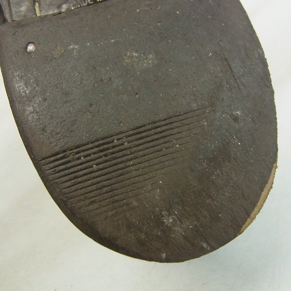 実際に弊社で買取させて頂いたMIHARA YASUHIRO/ミハラヤスヒロ 炙り出しサイドジップシューズ/26の画像 8枚目