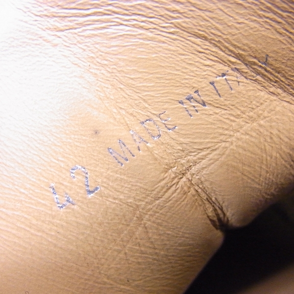 実際に弊社で買取させて頂いたJIMMY CHOO/ジミーチュウ ヌバック ハイカットスニーカー 42の画像 5枚目