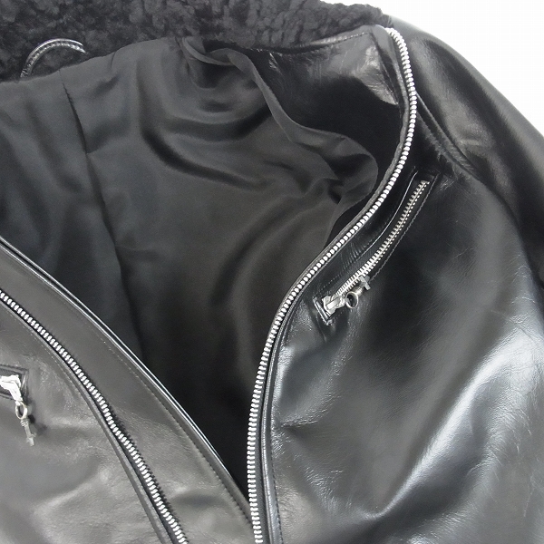 実際に弊社で買取させて頂いたeyefunny/アイファニー シングルレザーライダースの画像 3枚目