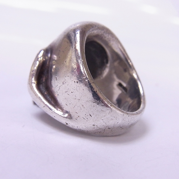 実際に弊社で買取させて頂いたTHIRTEEN DESIGNS/サーティーンデザインズ スカル リング 19号の画像 1枚目