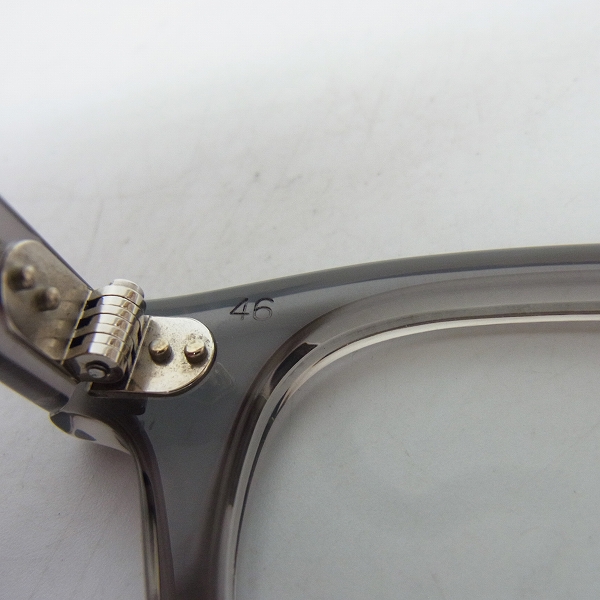実際に弊社で買取させて頂いたJULIUS TART OPTICAL/ジュリアス タート オプティカル 度入り眼鏡 PL-002Eの画像 6枚目