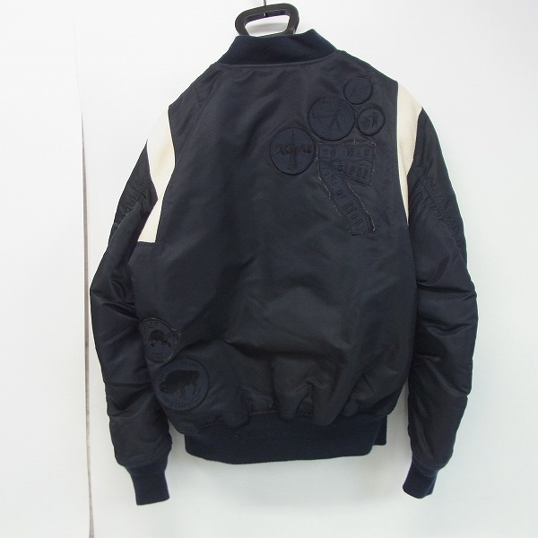 直売純正品 stussy fragment alpha MA-1 フライトジャケット | www ...