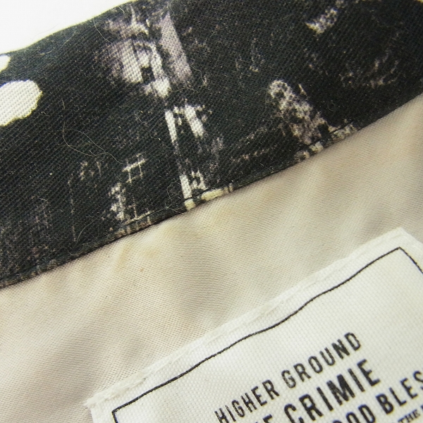 実際に弊社で買取させて頂いたCRIMIE/クライミー 総柄 オープンカラー 長袖シャツ/アロハ Mの画像 5枚目