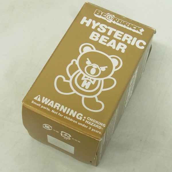 実際に弊社で買取させて頂いたBE@RBRICK/ベアブリック HYSTERIC GLAMOUR/ヒステリックグラマー 金/ゴールド 100%の画像 4枚目