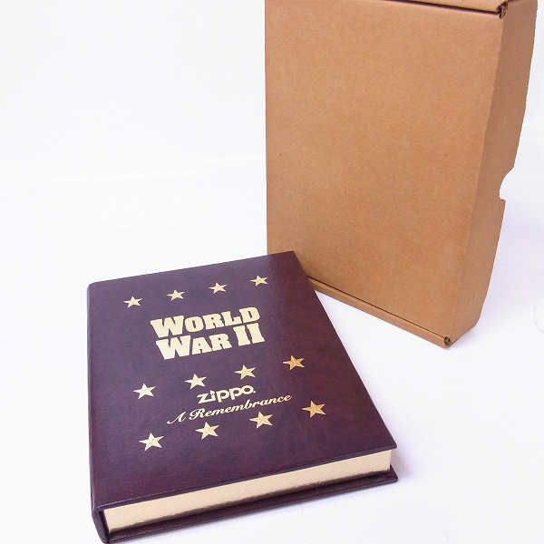 実際に弊社で買取させて頂いたZIPPO/ジッポー WORLD WARⅡ/第二次世界大戦 25000個限定 1995年製 の画像 8枚目