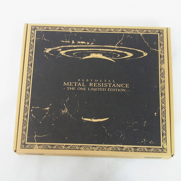 実際に弊社で買取させて頂いたBABYMETAL/ベビーメタル METAL RESISTANCE THE ONE LIMITED EDITION CD/ブルーレイ【動作未確認】