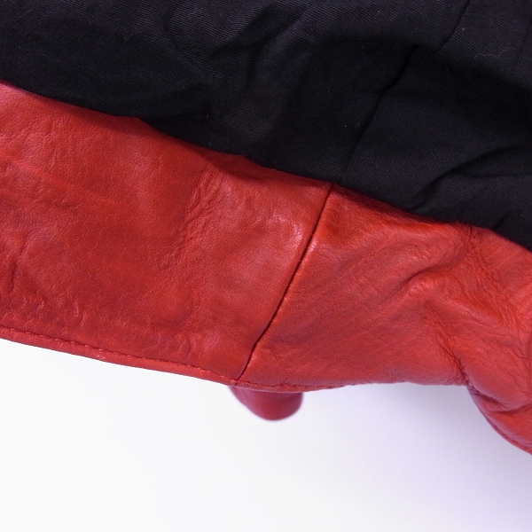 実際に弊社で買取させて頂いたjunhashimoto/ジュンハシモト ライトネクストウォッシュドカーフ インナーライダース LET034-WCF03 Size：3の画像 6枚目