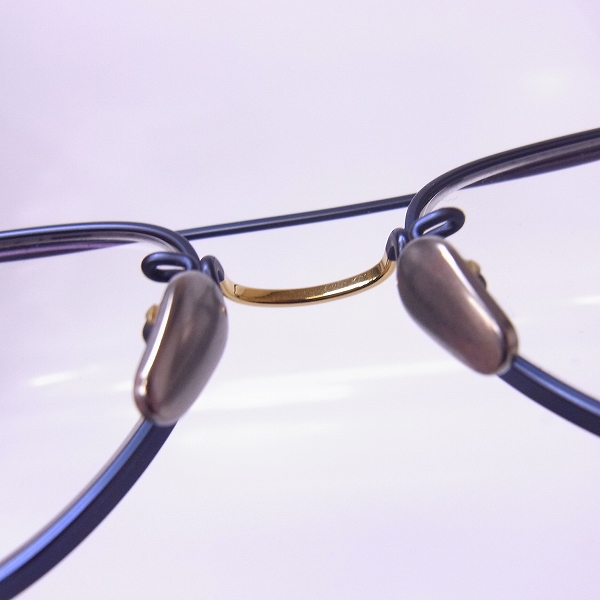 実際に弊社で買取させて頂いたOG×OLIVER GOLDSMITH/オリバーゴールドスミス Key 度入り眼鏡の画像 2枚目