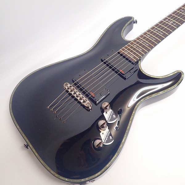 実際に弊社で買取させて頂いた★Schecter/シェクター HELLRAISER C-1 ブラック エレキギターの画像 3枚目