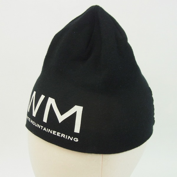 実際に弊社で買取させて頂いたadidas By White Mountaineering/アディダス ロゴプリント ビーニー ブラックの画像 2枚目