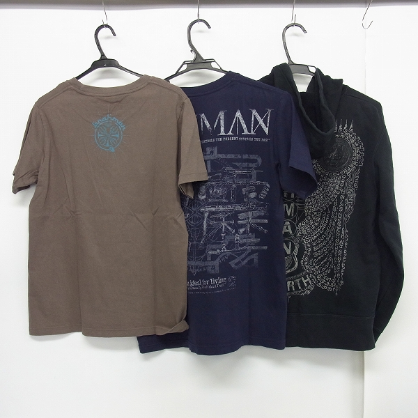 実際に弊社で買取させて頂いたBRAHMAN/ブラフマン バンドTシャツ/ジップアップパーカ 計3点セットの画像 1枚目