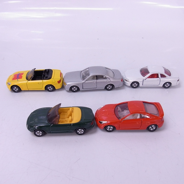 実際に弊社で買取させて頂いたトミカ ユーノス ロードスター/ホンダ S2000/トヨタ セリカ/日産 セドリック等 赤箱/赤ロゴ 中国製 5点セットの画像 3枚目