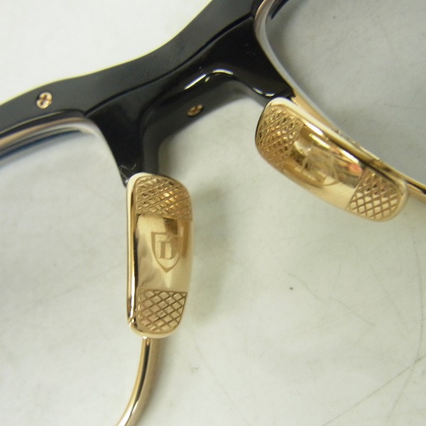 実際に弊社で買取させて頂いたDITA/ディータ GRAND RESERVE TWO メガネフレーム DRX-2061-B-BLK-GLD-52の画像 2枚目