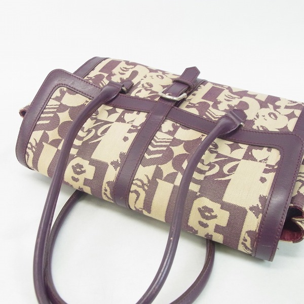 実際に弊社で買取させて頂いたHYSTERICS/ヒステリックス ガール/ロゴ ハンドバッグの画像 2枚目