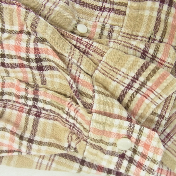 実際に弊社で買取させて頂いたGOODENOUGH/グッドイナフ チェックシャツの画像 6枚目