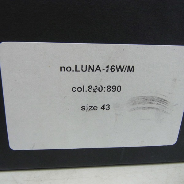 実際に弊社で買取させて頂いたLGB/ルグランブルー LUNA-16W/M/ルナ ハイカット/ジップブーツ 43の画像 9枚目