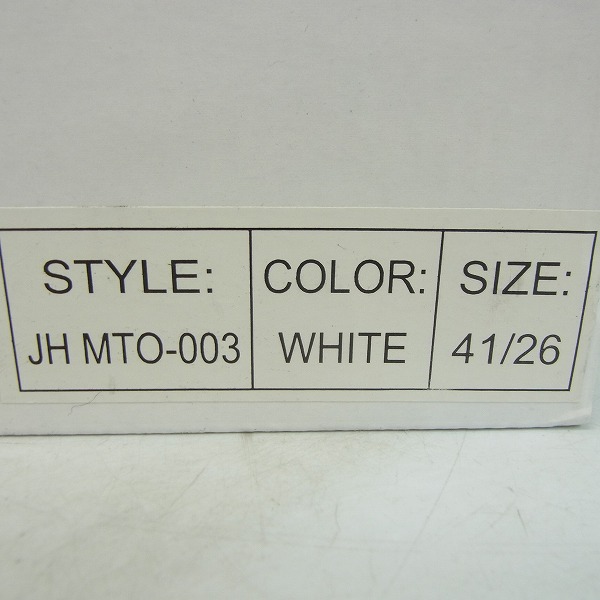 実際に弊社で買取させて頂いたjunhashimoto/ジュンハシモト ストラップ サンダル 41の画像 9枚目