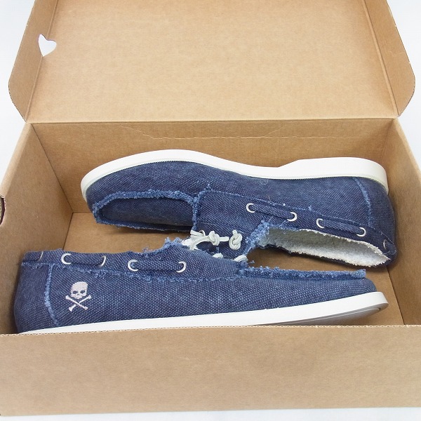 実際に弊社で買取させて頂いたHYDROGEN/ハイドロゲン デッキシューズ 143006/41の画像 7枚目