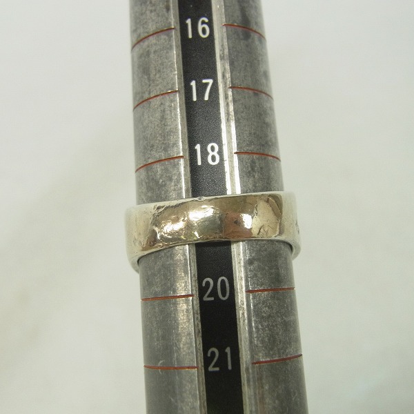 実際に弊社で買取させて頂いたCRAZY PIG/クレイジーピッグ カッタウェイ スカルリング #139/19号の画像 7枚目