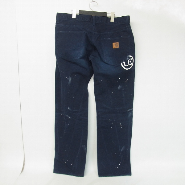 実際に弊社で買取させて頂いた【未使用】uniform experiment ×Carhartt/ユニフォームエクスペリメント×カーハート デニム /36の画像 1枚目