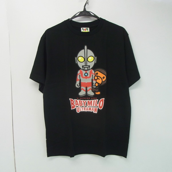 実際に弊社で買取させて頂いたA BATHING APE×ULTRAMAN/エイプ×ウルトラマン MILO/マイロ コラボTシャツ/L