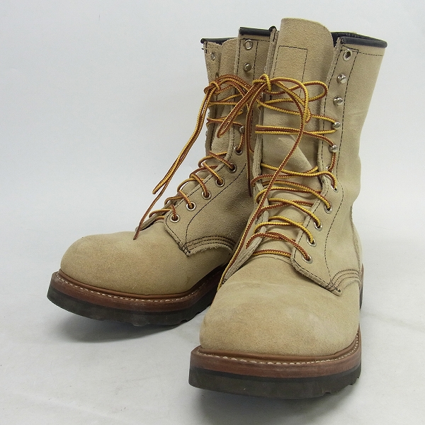 RED WING/レッドウィング 8211 ロガーブーツ/スエードブーツ/8.5Dの