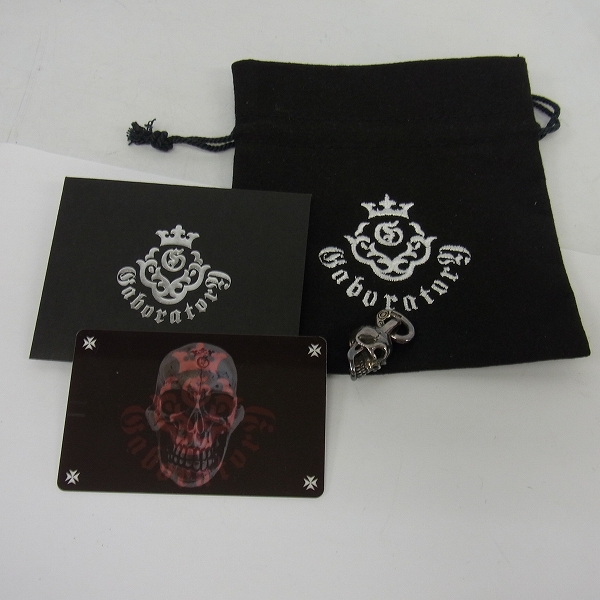 実際に弊社で買取させて頂いた【ギャラ付/ホールディングス製】Gabor/ガボール Single Skull Pendant/シングルスカルペンダントの画像 5枚目