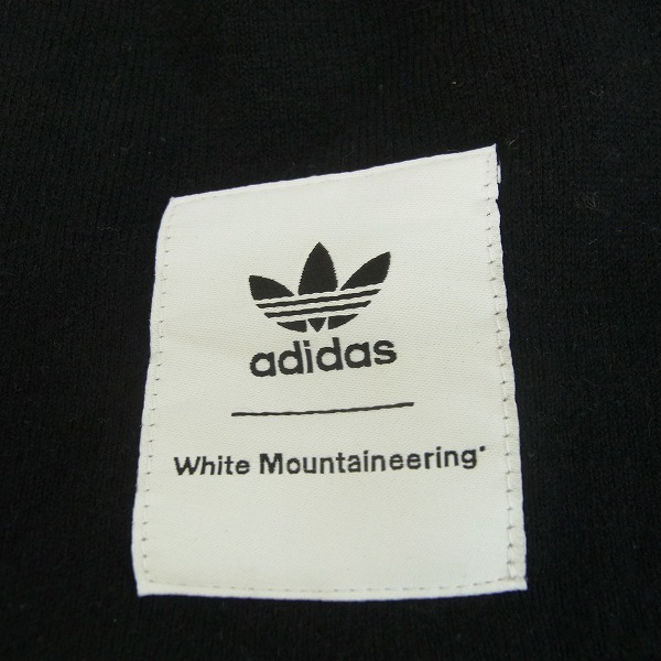実際に弊社で買取させて頂いたadidas By White Mountaineering/アディダス ロゴプリント ビーニー ブラックの画像 7枚目