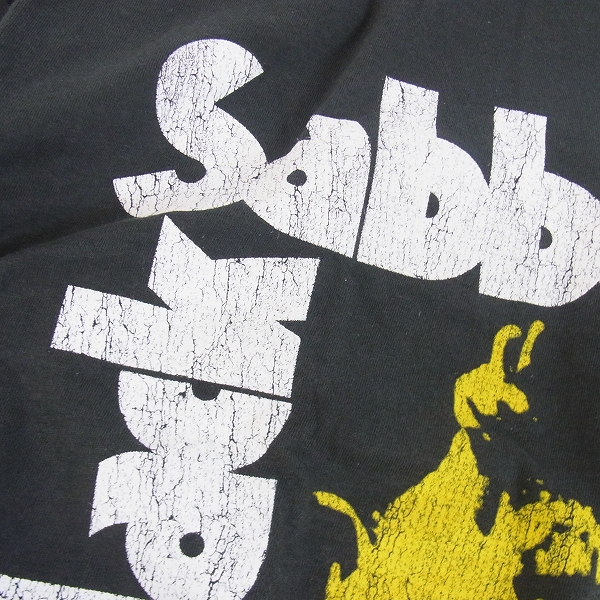 実際に弊社で買取させて頂いたBLACK SABBATH/ブラックサバス PARANOID/vol4 バンドTシャツ 計3点セットの画像 4枚目