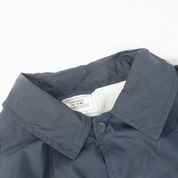 実際に弊社で買取させて頂いたCRIMIE/クライミー バック マリア コーチジャケット ネイビー Mの画像 4枚目