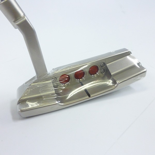 実際に弊社で買取させて頂いた★【未使用】Scotty Cameron/Sキャメロン 1/500限定パター Newport 2 2018年セレクトシリーズ 33.125インチ Titleistの画像 3枚目