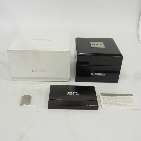 実際に弊社で買取させて頂いたG-SHOCK/Gショック MR-G GPSハイブリッド電波ソーラー MRG-G1000DC-1AJR の画像 5枚目