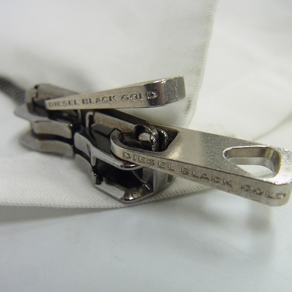 実際に弊社で買取させて頂いたDIESEL BLACK GOLD/ディーゼル ジップアップ マウンテン パーカー/48の画像 8枚目