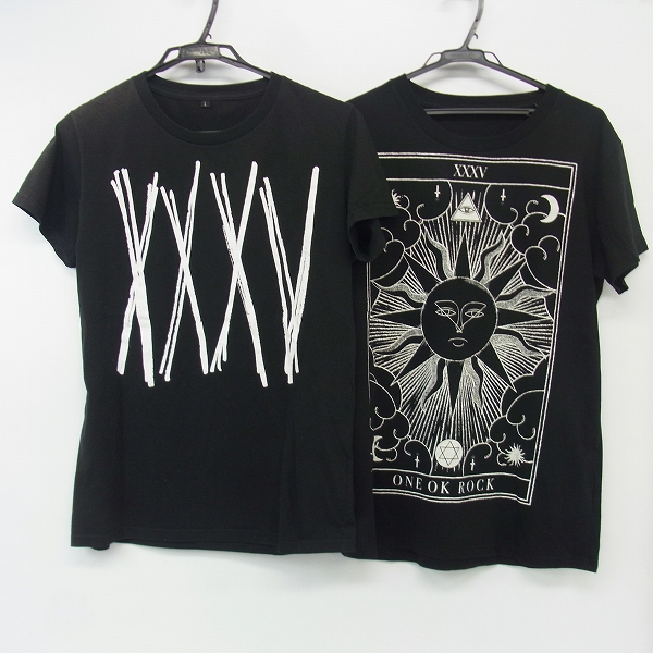 実際に弊社で買取させて頂いたONE OK ROCK/ワンオクロック/ワンオク バンドTシャツ 2015 JAPAN TOUR ブラック /2点セット