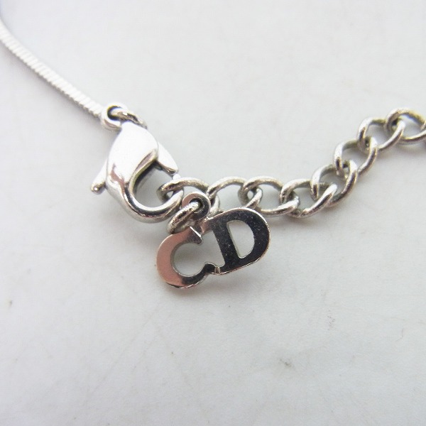 実際に弊社で買取させて頂いたChristian Dior/ディオール トロッタープレートネックレス/ペンダントの画像 3枚目