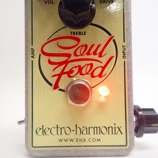 実際に弊社で買取させて頂いた【正規品/動作確認済み】electro-harmonix/エレクトロハーモニクス Soul Food/ソウルフード ディストーションの画像 1枚目