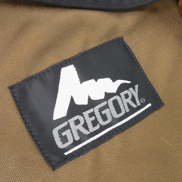 実際に弊社で買取させて頂いたGregory/グレゴリー デイパック イエロー×ブラウン ツートンデイパックの画像 5枚目