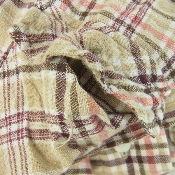 実際に弊社で買取させて頂いたGOODENOUGH/グッドイナフ チェックシャツの画像 7枚目