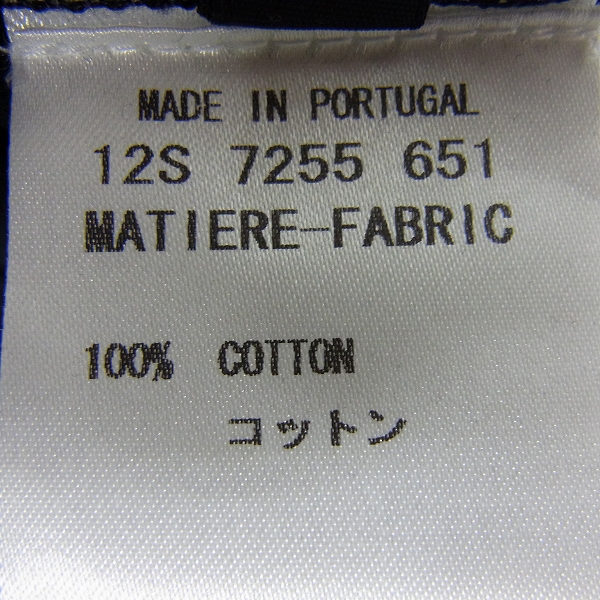 実際に弊社で買取させて頂いたGivenchy/ジバンシー JAPAN LIMITED スカル刺繍 極楽鳥花 Tシャツ 12S 7255 651/Sの画像 4枚目