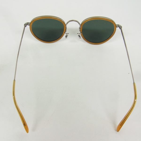 実際に弊社で買取させて頂いたOLIVER PEOPLES/オリバーピープルズ メタルボストンフレームサングラス OV1104/5120 MP-2 雅 の画像 2枚目