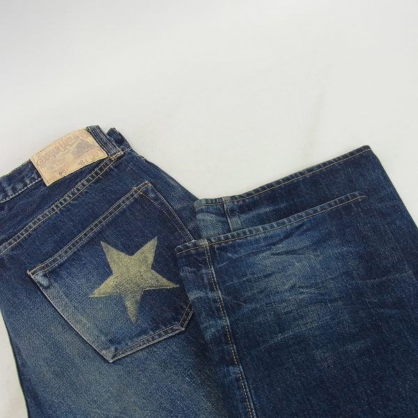 実際に弊社で買取させて頂いたSUGAR CANE/シュガーケーン 901 LONE STAR JEANS ロンスタージーンズ/34の画像 8枚目