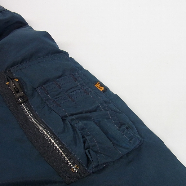 実際に弊社で買取させて頂いたELECTRIC COTTAGE×good enough×ALPHA/エレクトリック コテージ×グッドイナフ×アルファ MA-1/Lの画像 7枚目