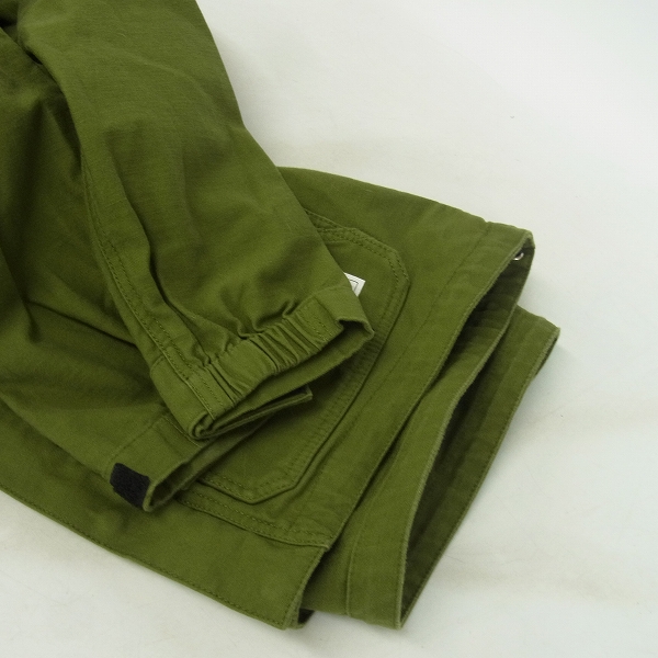 実際に弊社で買取させて頂いたCRIMIE/クライミー フード付きミリタリージャケット オリーブ Mの画像 5枚目