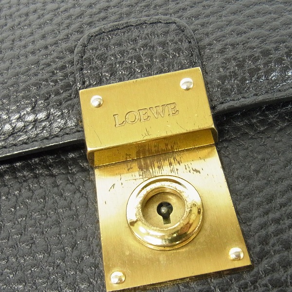 実際に弊社で買取させて頂いたLOEWE/ロエベ レザー/革 クラッチバッグの画像 5枚目