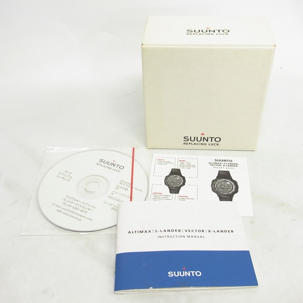 実際に弊社で買取させて頂いたSUUNTO/スント Vector/ベクター デジタル腕時計 SS012279100の画像 5枚目