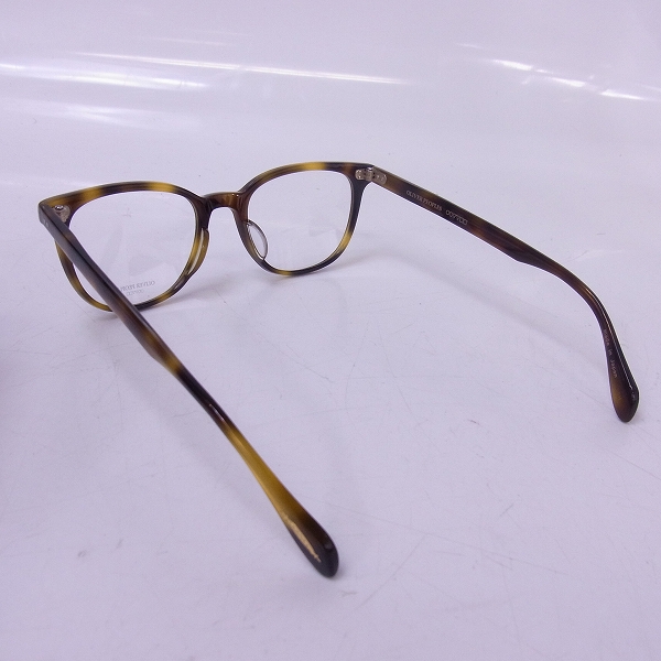 実際に弊社で買取させて頂いたOLIVER PEOPLES/オリバーピープルズ 2014MID KAMERON DM 眼鏡/メガネフレームの画像 1枚目