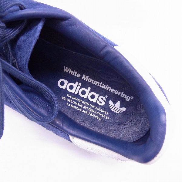 実際に弊社で買取させて頂いたadidas×White Mountaineering/アディダス×ホワイトマウンテニアリング stan smith/スタンスミス スエードスニーカー B34151/27.5の画像 4枚目