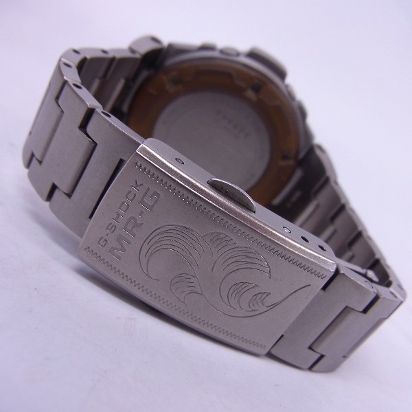 実際に弊社で買取させて頂いたG-SHOCK/Gショック メタルバンド MR-G 腕時計 MRG-100T-8【動作未確認】の画像 2枚目